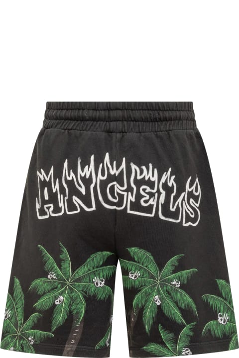 Palm Angels for Men Palm Angels Palm Skull Shorts