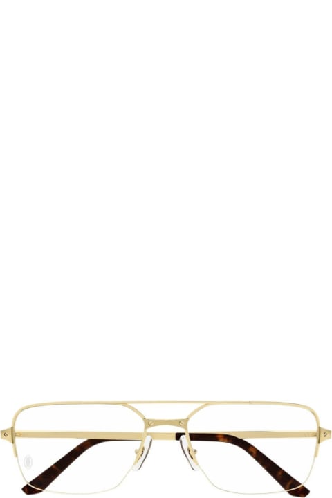 Cartier Eyewear Eyewear Sale for Men Cartier Eyewear Aviator Frame Glasses