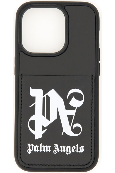 Palm Angels Hi-Tech Accessories for Men Palm Angels Case For Iphone 14 Pro