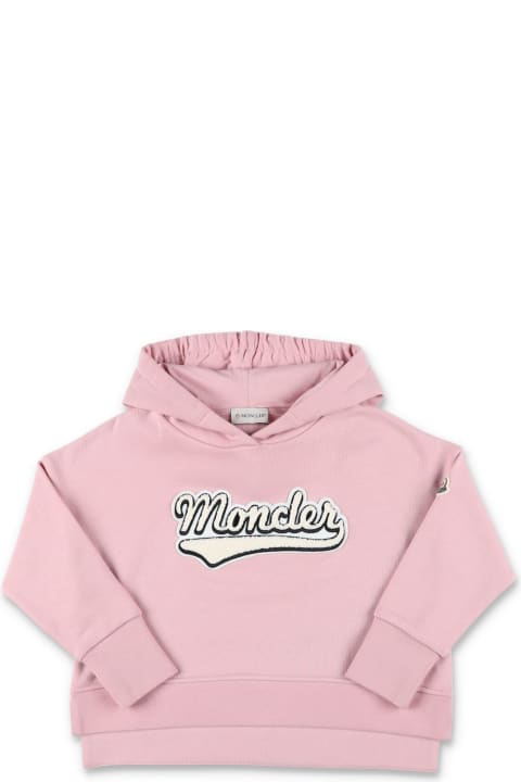 Sweaters & Sweatshirts for Girls Moncler Hoodie Fleece Logo