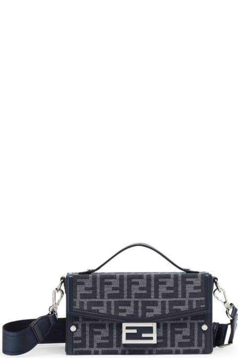 Fashion for Men Fendi Flap Bag Baguette Soft T Jacquard Ff 19