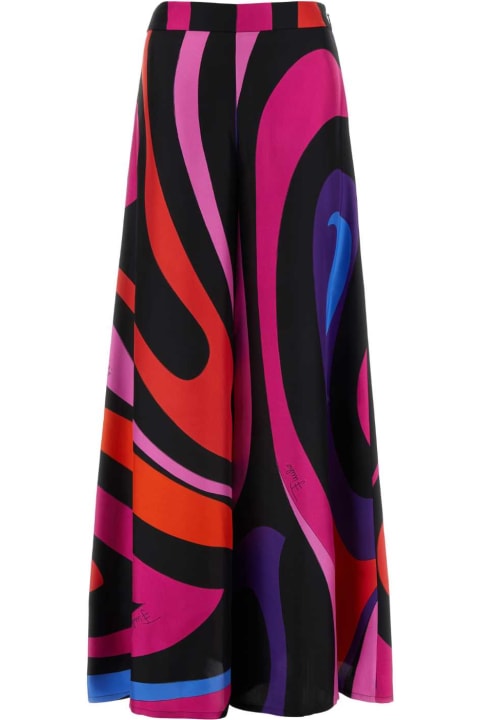 Pucci for Women Pucci Printed Satin Pant