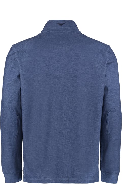 Ellen Oxford Cotton Polo Shirt