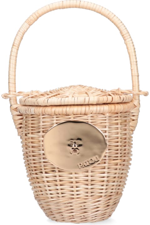 Homeware Patou Wicker Bucket Bag
