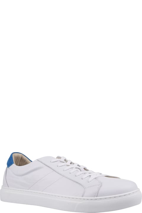 White And Blue Puntala Sneakers