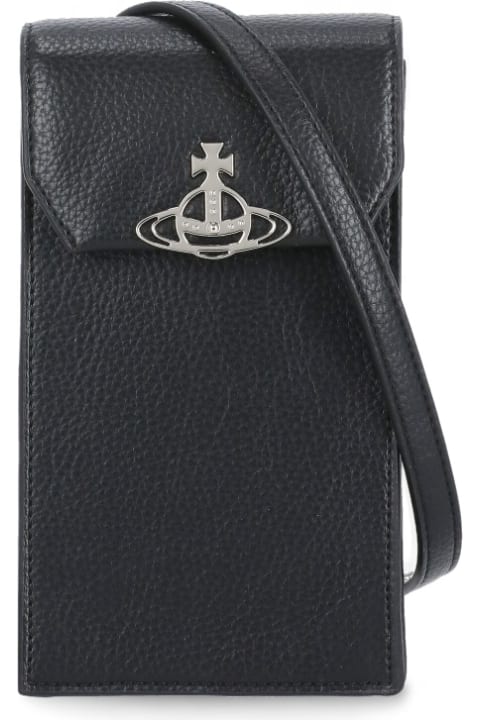 Hi-Tech Accessories for Women Vivienne Westwood Cellphone Case With Logo