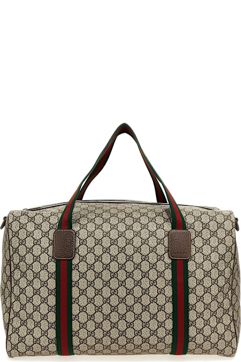 Luggage for Women Gucci 'gg Supreme' Large Travel Bag