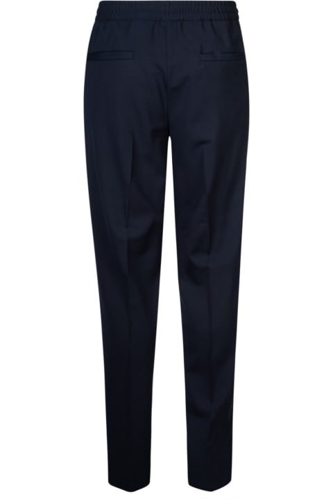 Pants for Men Zegna Ribbed Waist Trousers