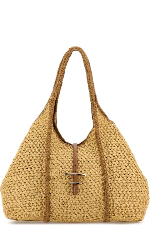 Tod's for Women Tod's Raffia Shopping Bag
