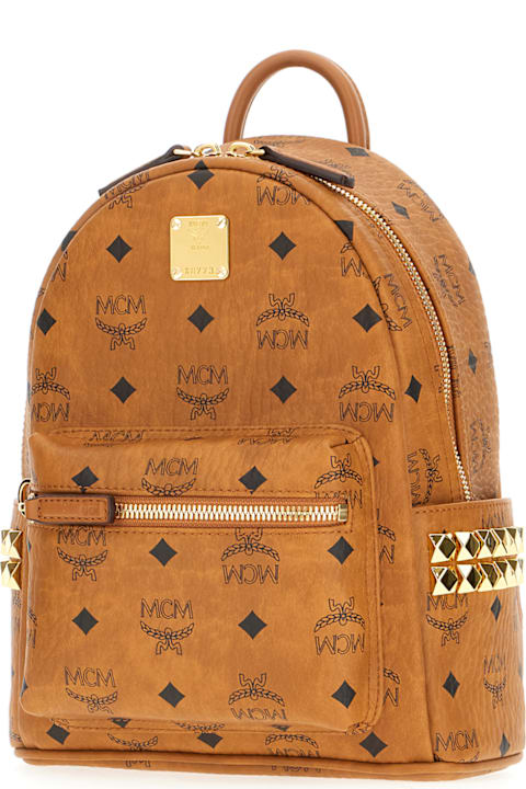 Backpacks for Women MCM Printed Synthetic Leather Backpack