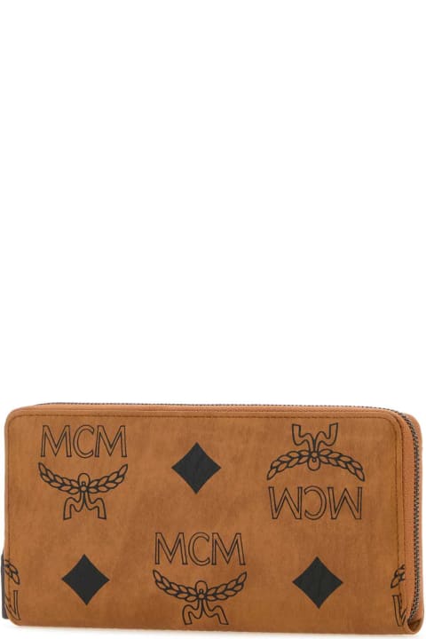 Wallets for Women MCM Printed Canvas Wallet