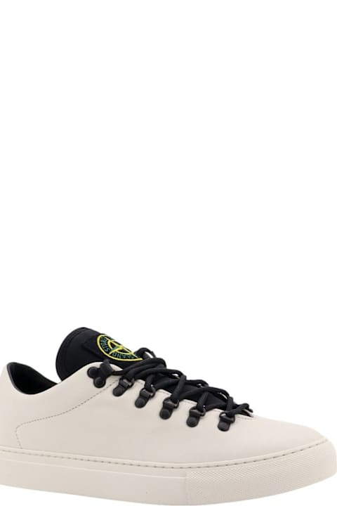 Stone Island Sneakers for Men Stone Island Logo Patch Sport Sneakers