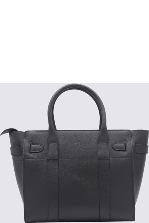 Mulberry Totes for Women Mulberry Black Leather Tote Bag