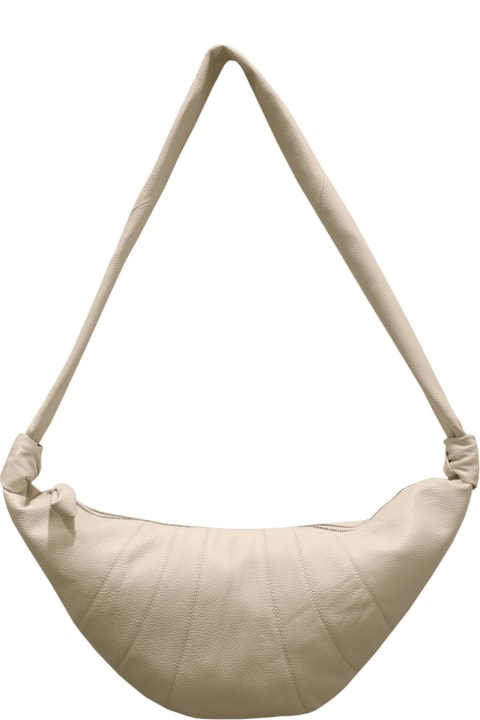 Bags for Women Lemaire Medium Croissant Bag In Grained Leather