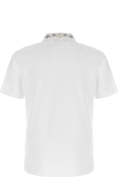 Versace for Men Versace 'barocco Sea' Polo Shirt