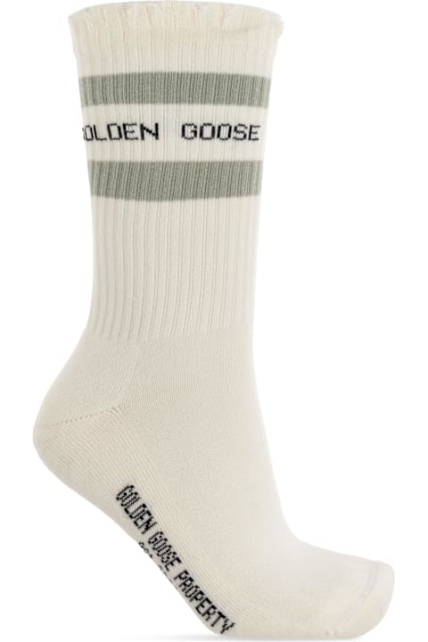 Golden Goose Underwear for Men Golden Goose Golden Goose Socks With Vintage Effect