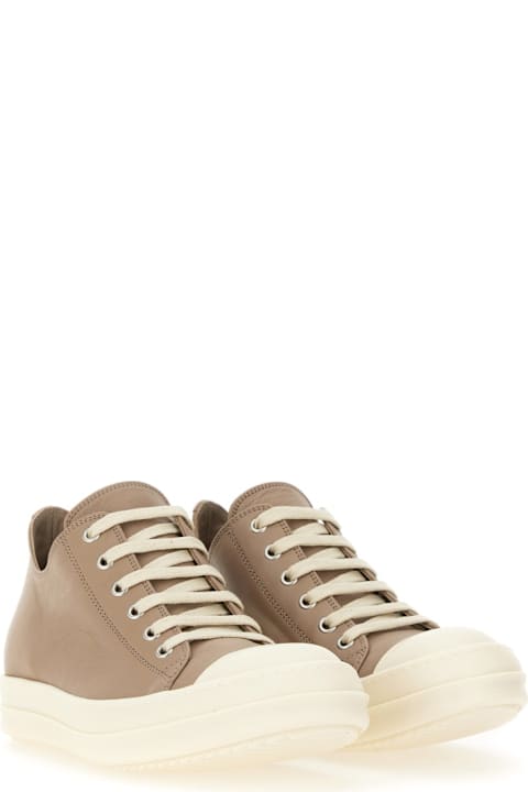 Rick Owens for Women Rick Owens Leather Sneaker