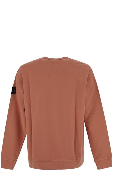 Stone Island for Men Stone Island Compass-patch Crewneck Sweatshirt