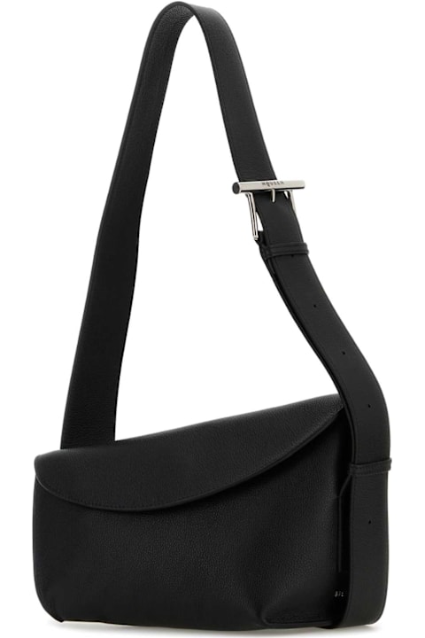 Homeware Alexander McQueen Black Large Sling T-bar Crossbody Bag