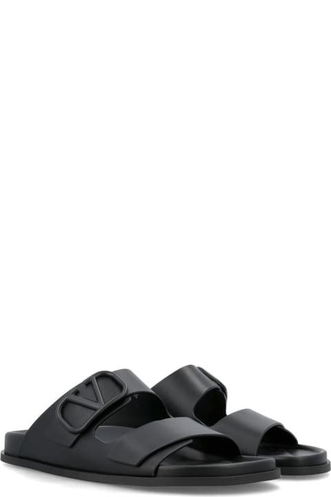 Valentino Garavani Shoes for Men Valentino Garavani Rubber Slide
