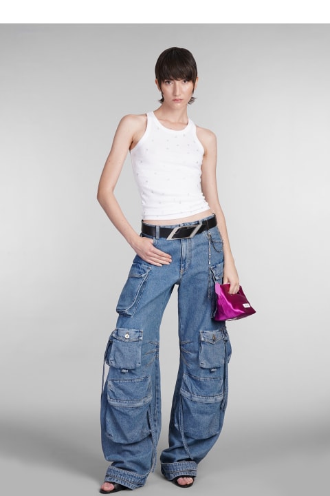 Homeware The Attico Tank Top In White Cotton