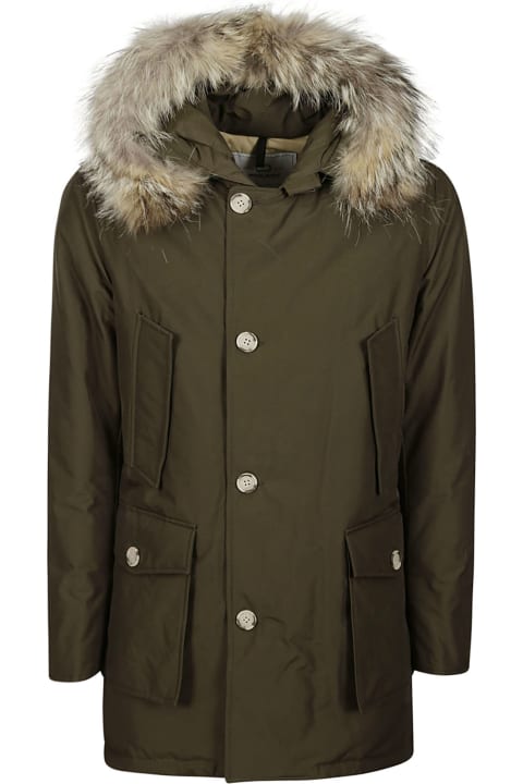 Woolrich Coats & Jackets for Men Woolrich Arctic Detachable Fur Parka