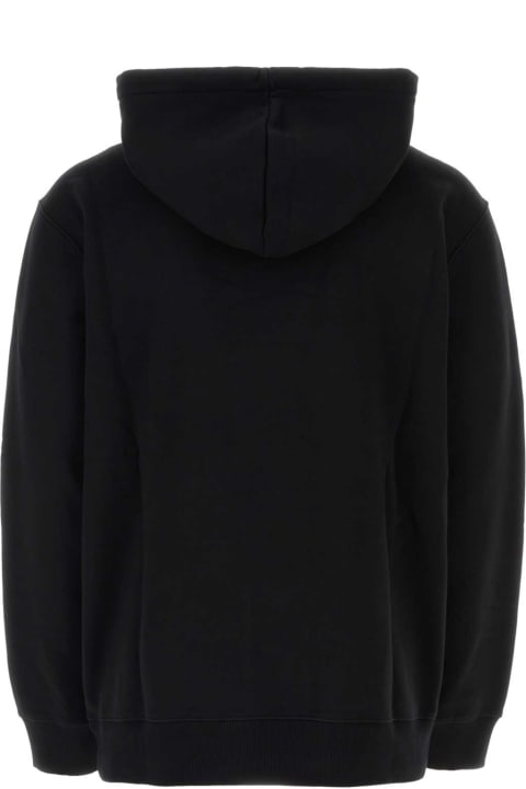 Clothing for Men Lanvin Black Cotton Sweatshirt