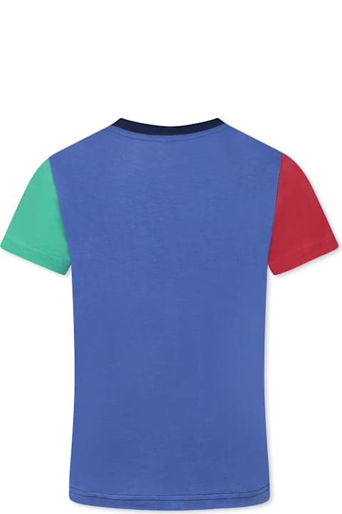 Ralph Lauren for Kids Ralph Lauren Blue T-shirt For Boy With Horse