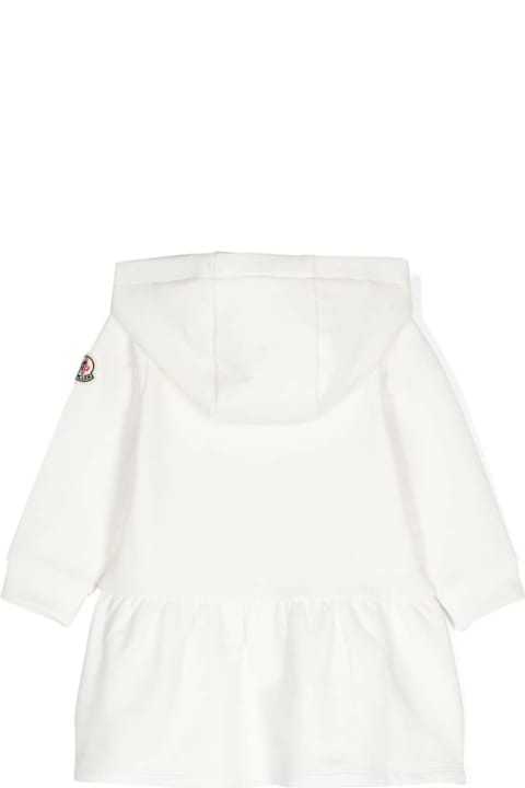 Moncler Dresses for Baby Girls Moncler White Dress Baby Girl