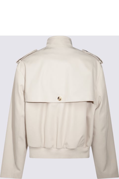 Moschino Coats & Jackets for Men Moschino Beige Casual Jacket