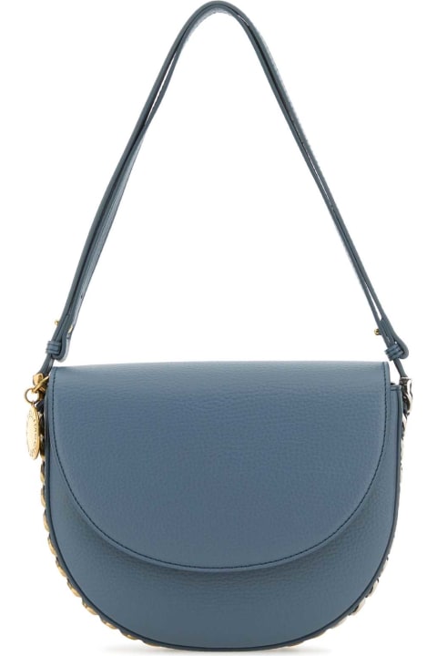 Fashion for Women Stella McCartney Air Force Blue Alter Mat Medium Frayme Shoulder Bag