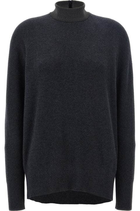 Sweaters for Women Brunello Cucinelli 'monile' Turtleneck Sweater