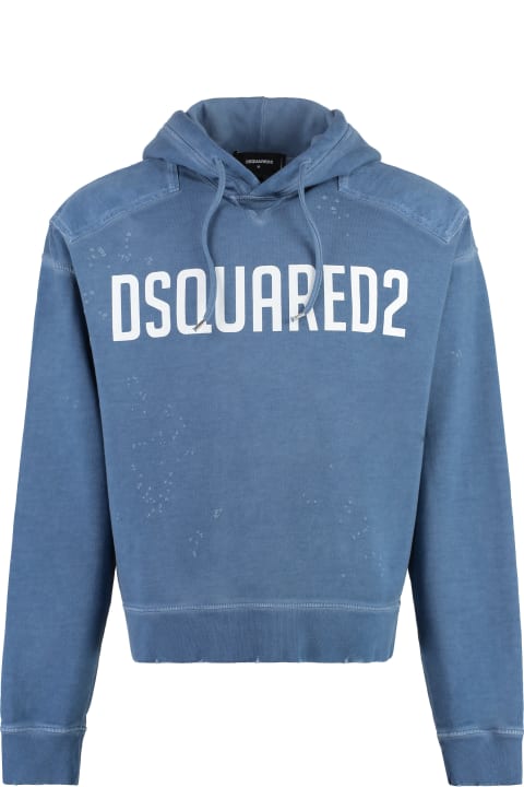 Dsquared2 Fleeces & Tracksuits for Men Dsquared2 Cipro Cotton Hoodie