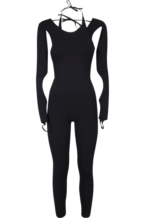 ANDREĀDAMO Jumpsuits for Women ANDREĀDAMO Sculpting Black Jumpsuit