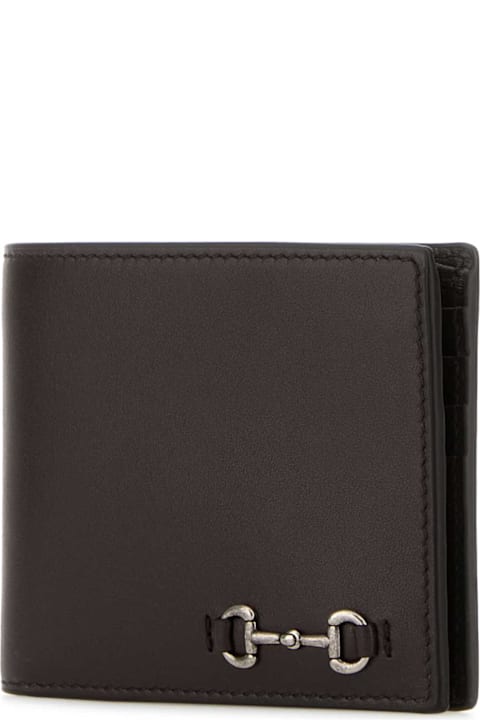 Homeware Gucci Dark Brown Leather Wallet