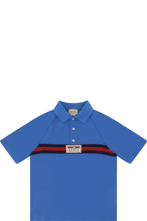 ボーイズ GucciのTシャツ＆ポロシャツ Gucci Polo Shirt For Boy