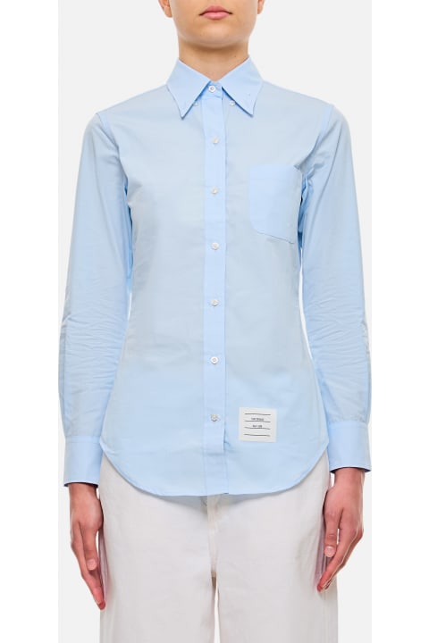 Thom Browne Topwear for Women Thom Browne Classic Point Collar Shirt