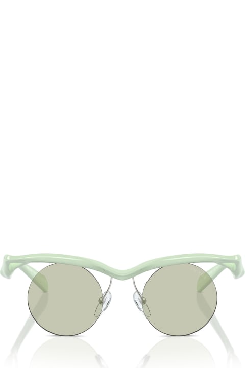 Prada Eyewear for Kids Prada Eyewear Pr A18s Mint Sunglasses