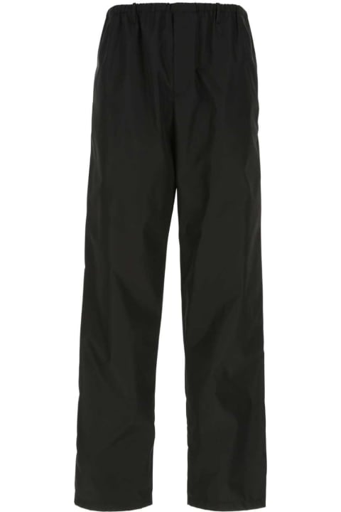 Pants for Men Prada Black Re-nylon Pant