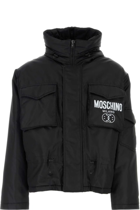 Moschino for Men Moschino Black Nylon Padded Jacket
