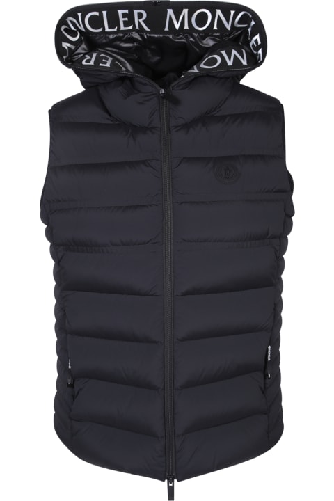 Coats & Jackets for Women Moncler Aliterse Black Vest
