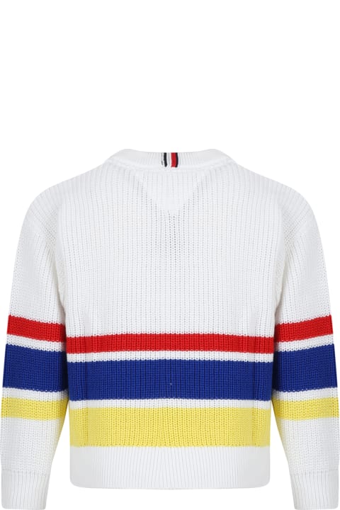 Tommy Hilfiger Sweaters & Sweatshirts for Boys Tommy Hilfiger Multicolored Sweater For Boy With Logo