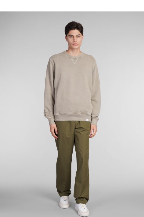 メンズ Aspesiのフリース＆ラウンジウェア Aspesi Felpa Ay40 Sweatshirt In Beige Cotton