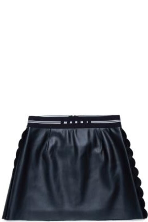 Marni Bottoms for Girls Marni Gonna In Ecopelle