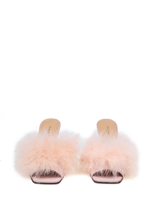 Maison Margiela Sandals for Women Maison Margiela Mules With Feathers