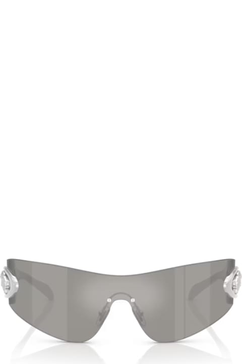 Versace Eyewear for Kids Versace Eyewear Versace 0ve2280 Eclipse Grigio Chiaro Specchiato Argento Sunglasses