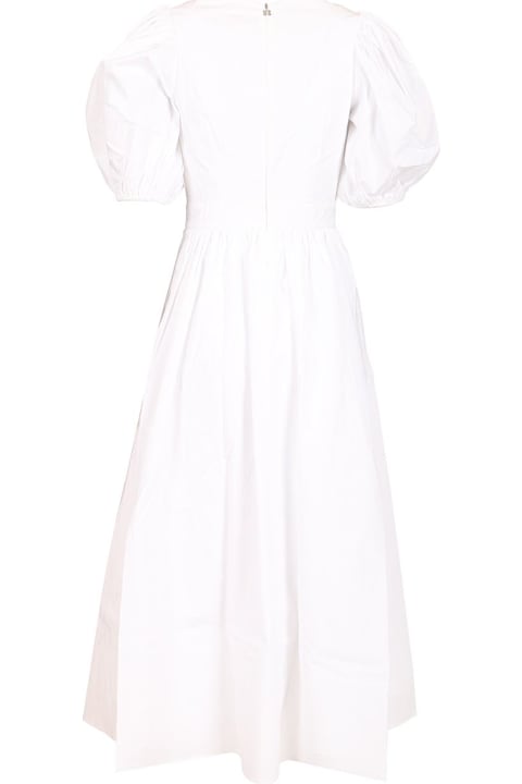Homeware Rotate by Birger Christensen Puff Sleeve Midi Dress