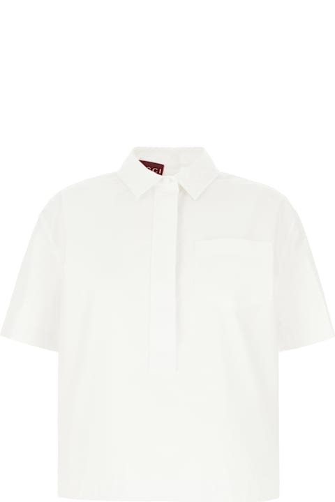 Homeware Gucci White Poplin Bluse