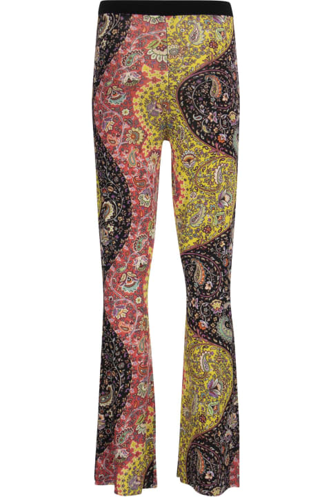ウィメンズ Etroのパンツ＆ショーツ Etro Trousers With Sinuous Paisley Pattern