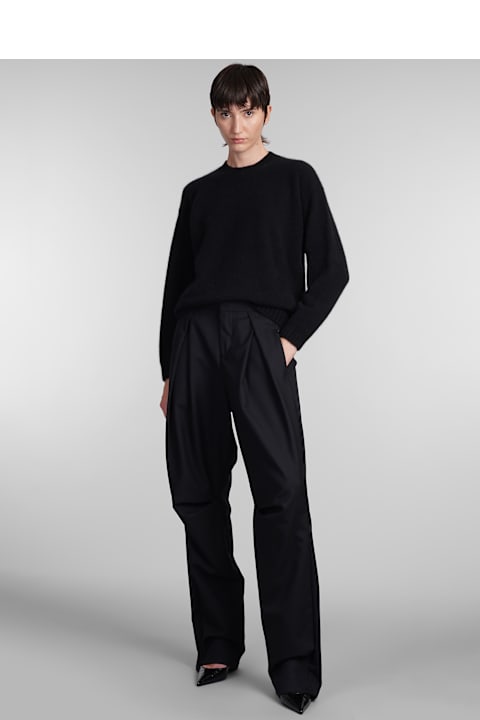 Laneus for Women Laneus Knitwear In Black Cashmere